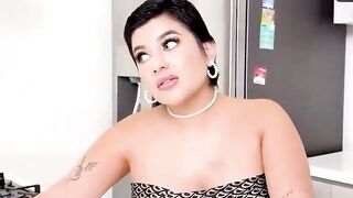 Exclusive Amateur POV: Step Sister Rides My Huge Cock