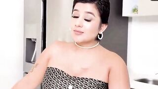 Exclusive Amateur POV: Step Sister Rides My Huge Cock