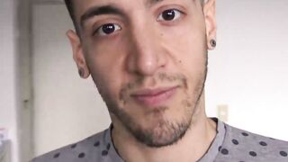 Alluring latino Herbert shoots out his hot milk while getting fucked in the ass