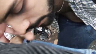 Antonio Black Gets Sticky Facial From Big Cock Latino