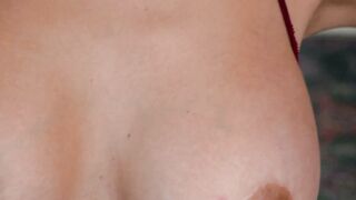 Big Titted MILF Stepmom Gets Double Creampied