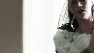 Busty Blonde Bride Scores FWB Before Wedding Day