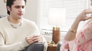 Caught: Stepson Nails Busty Stepmom While GF Watches