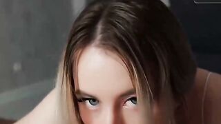 My stepsister bumped into my prick at the hotel - super-sexy gonzo porn!