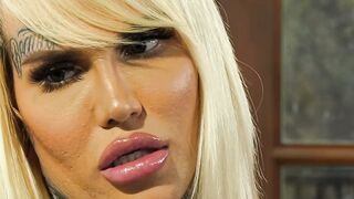 Busty Shemale Nadia Love Deepthroats Lawyer Sean Michaels