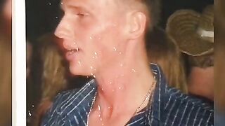 Straight Friend Michael Nitka Takes a Facial Cumshot