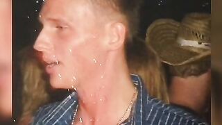 Straight Friend Michael Nitka Takes a Facial Cumshot