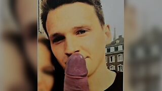 Straight Friend Michael Nitka Takes a Facial Cumshot