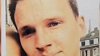 Straight Friend Michael Nitka Takes a Facial Cumshot