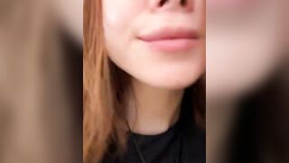 POV Redhead Beauty Strips and Teases in Elevator for Intense Solo Play
