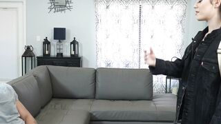 Petite Teen Kylie Quinn Seduces Her Stepdad With A BBC Blowjob
