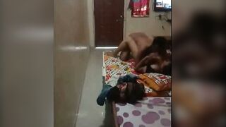 Indian Mature Aunty Gets Hard Fucked by barely legal Lover