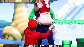 The Bros Tricks To Fuck Toadette
