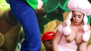 The Bros Tricks To Fuck Toadette