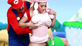 The Bros Tricks To Fuck Toadette