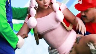The Bros Tricks To Fuck Toadette