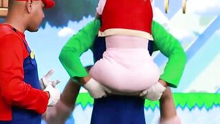 The Bros Tricks To Fuck Toadette