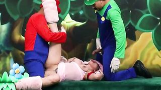 The Bros Tricks To Fuck Toadette