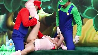 The Bros Tricks To Fuck Toadette