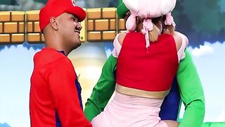 The Bros Tricks To Fuck Toadette
