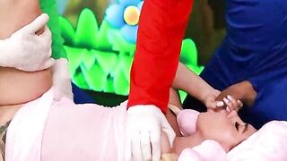 The Bros Tricks To Fuck Toadette