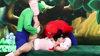 The Bros Tricks To Fuck Toadette
