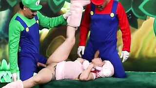 The Bros Tricks To Fuck Toadette