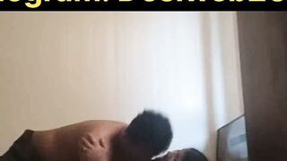 Desi Girl Bends Over on Bed for Full Video