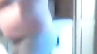 Big Booty Blonde Bends Over Kitchen Counter for Tight Ass Shot