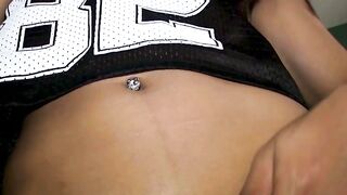 Big dick femboy masturbation before anal sex with big cock white friend