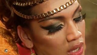 Egyptian Queen Feeds Grapes to Master During Intimate Massage