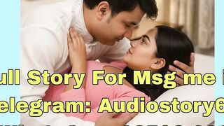 Indian Couple Romantic Bedroom Scene with Pink Top Woman