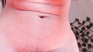 Bare Midriff Close-Up with Black Zipper Detail and Smooth Skin