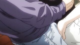Couple Watches Anime on Couch, Girl Gets Aroused by Hot Scene