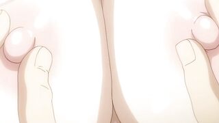 Couple Watches Anime on Couch, Girl Gets Aroused by Hot Scene