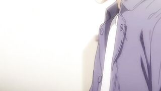 Couple Watches Anime on Couch, Girl Gets Aroused by Hot Scene