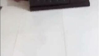 Indian Girl Play With Her Boobs and Fucking