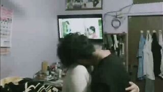 Indian Girl Masturbates Then Gets Hard Fucking in Bedroom