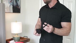 Leana Lovings Deepthroats Big Cock Stepdad Danny Steele POV Blowjob