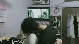 Desi Couple Kissing Passionately in Bedroom VIRAL MMS
