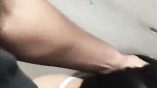 Desi Girl in White Bra Sucks Cock and Gets Deepthroat Creampie