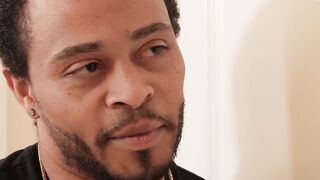 Busty Trans Victoria Grant Deepthroats BBC in Bathroom