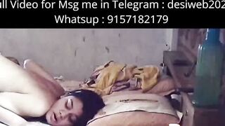 Indian Wife Naked on Bed in Bedroom Affair Scene