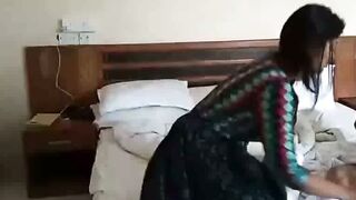 Indian Wife Boobs Pressing and Fucking in Kitchen