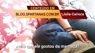 Want to Nailed or Listen to Music? Because Julia Carioca