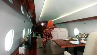 Backstage from Photosession, four Catsuits and Fly Jet Photoshoot
