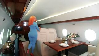 Backstage from Photosession, four Catsuits and Fly Jet Photoshoot