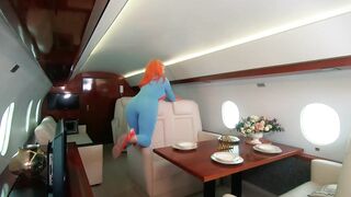Backstage from Photosession, four Catsuits and Fly Jet Photoshoot
