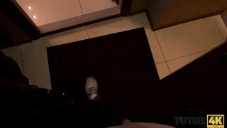 TUTOR4K. Young man wants to bonk and chooses professor as