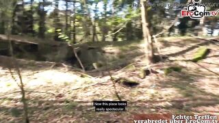 german mom hitchhiker pick up and public boned into vehicle